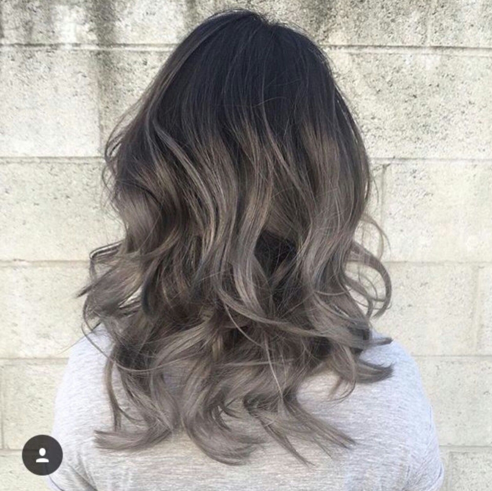 Grey Balayage
