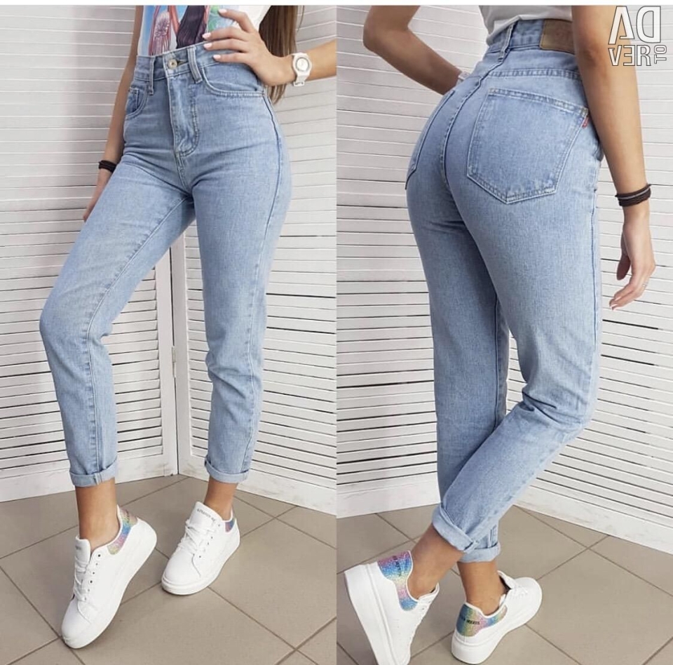 Джинсы женские mom Fit Pull Bear