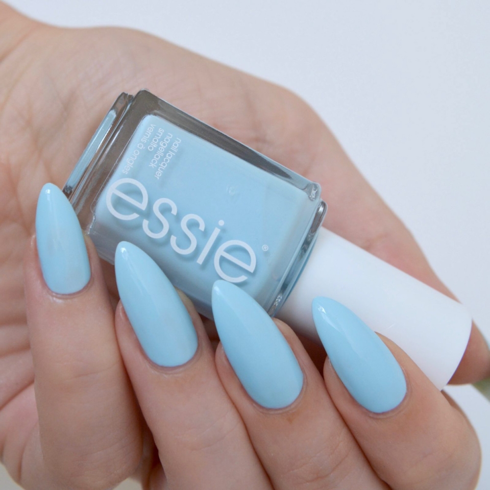 Essie голубые оттенки