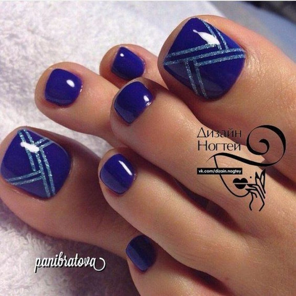 Педикюр с шестигранниками