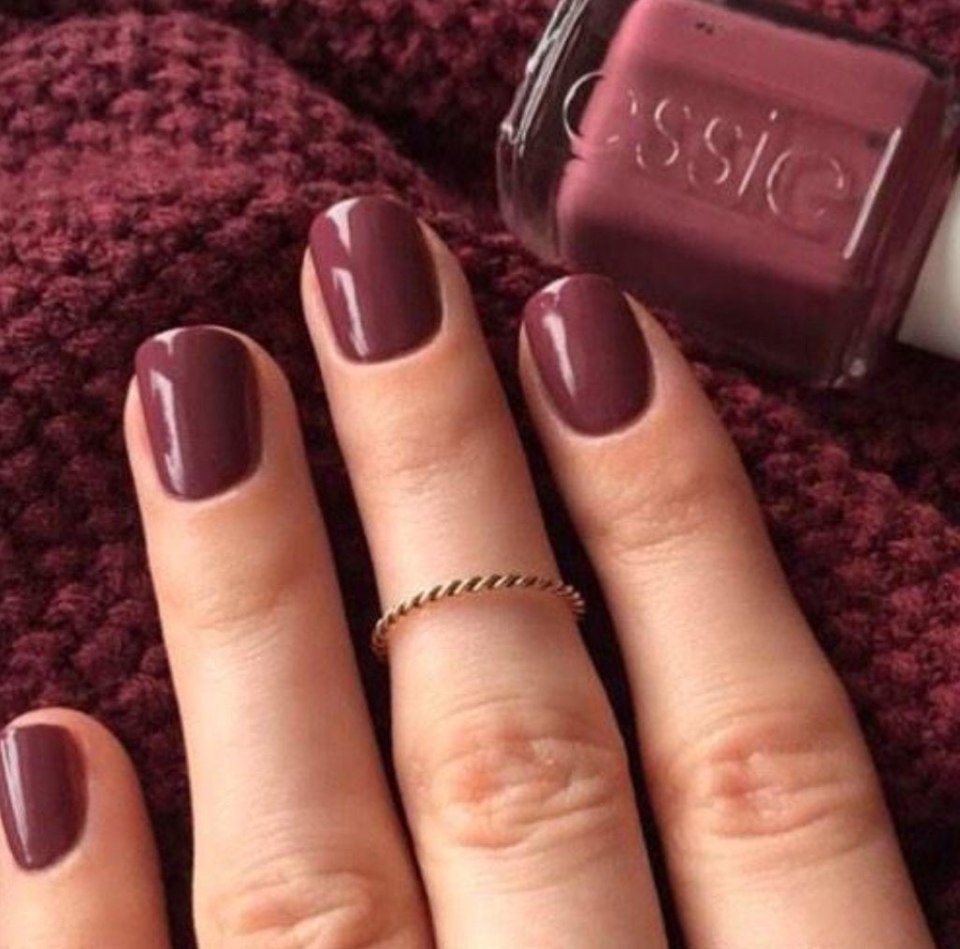 Essie лак марсала