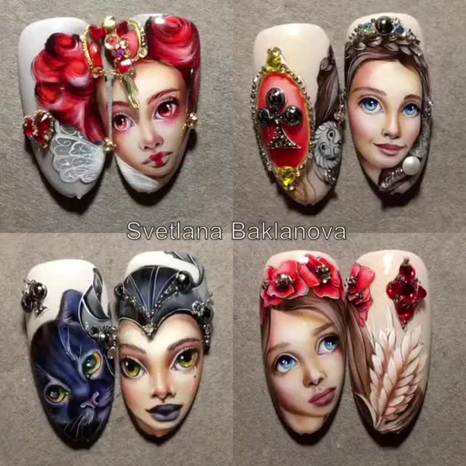 Светлана Бакланова дизайн ногтей
