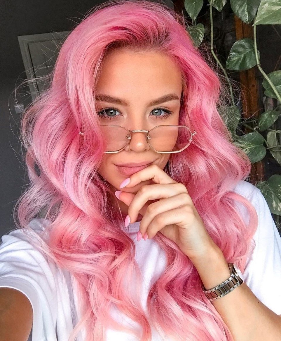 Pastel Pink hair