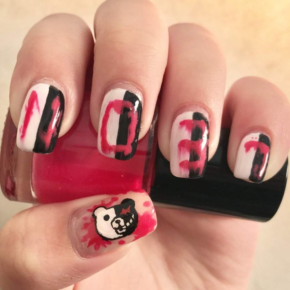 Маникюр Danganronpa
