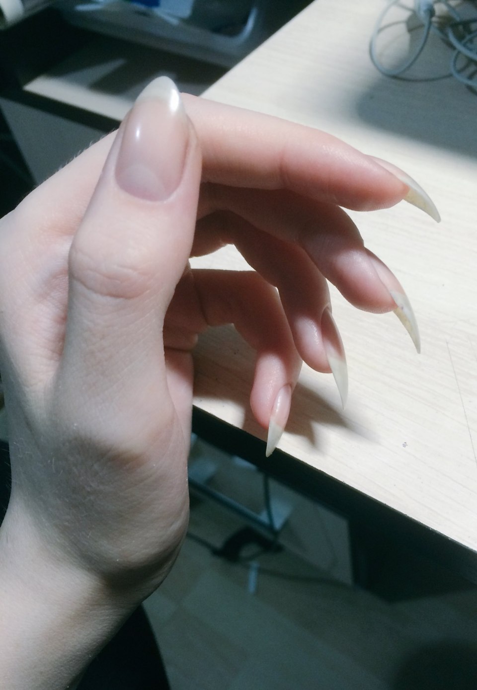 Мужской маникюр длинные ногти