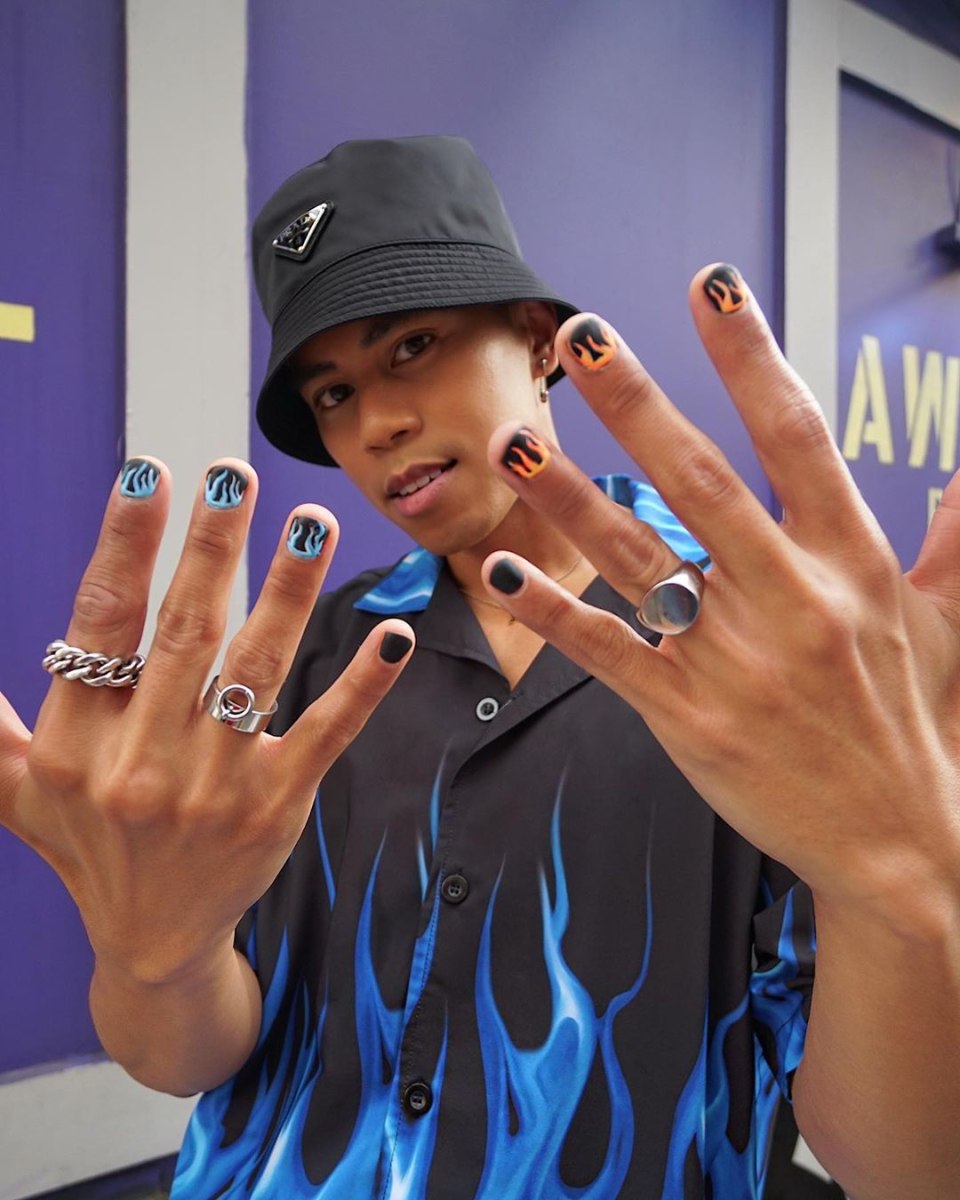 Маникюр для парней