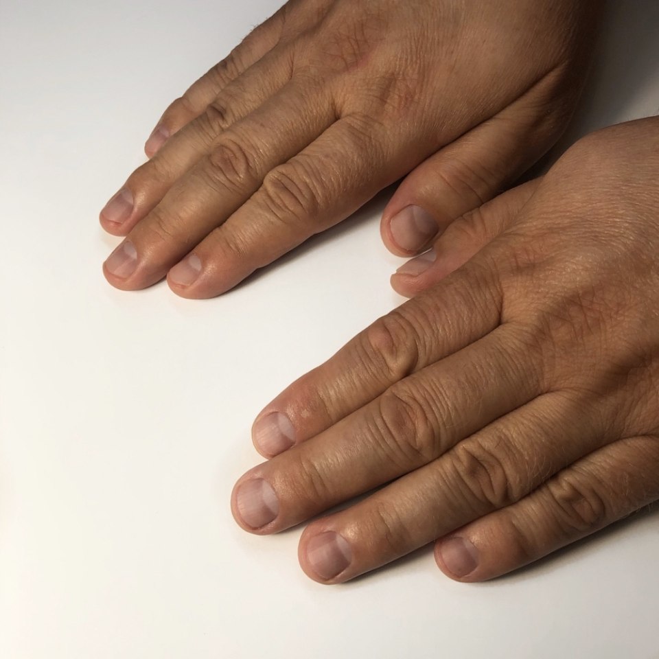 Длинные натуральные ногти