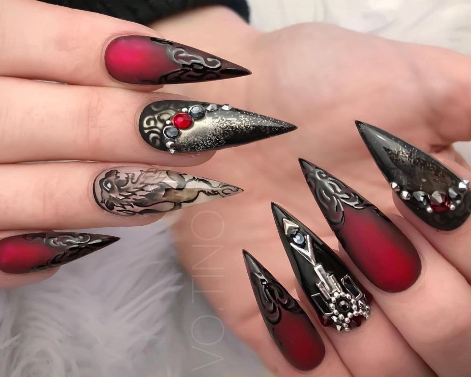 Длинные ногти на руках