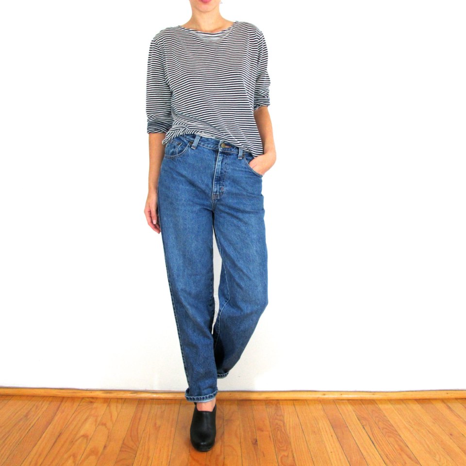 Джинсы Loose mom Fit