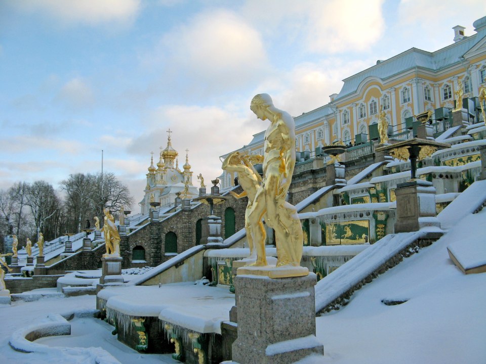 Петергоф большой Каскад Амазонка
