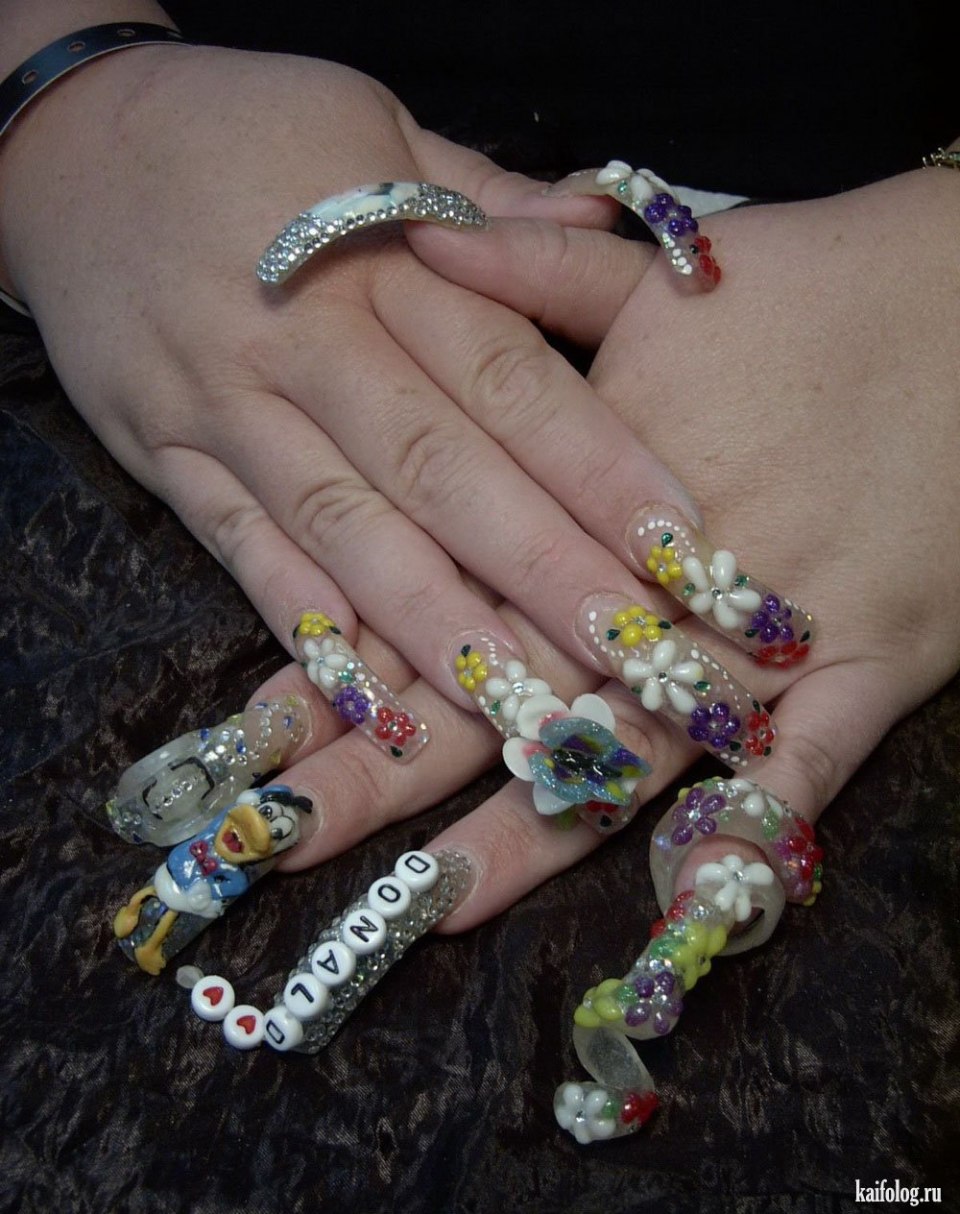 Колхозные ногти