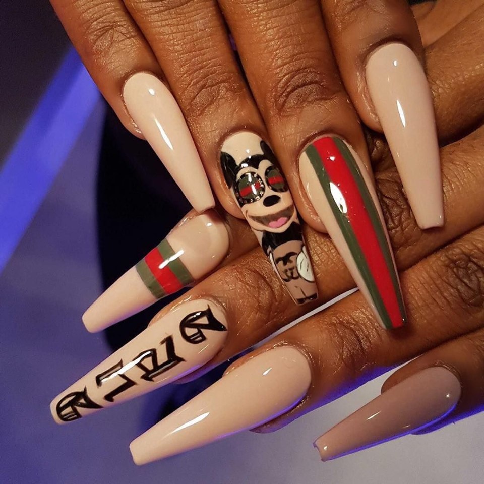 Прикольный маникюр