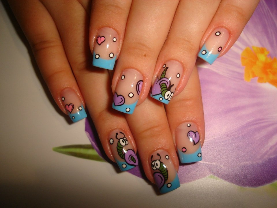 Смешной маникюр
