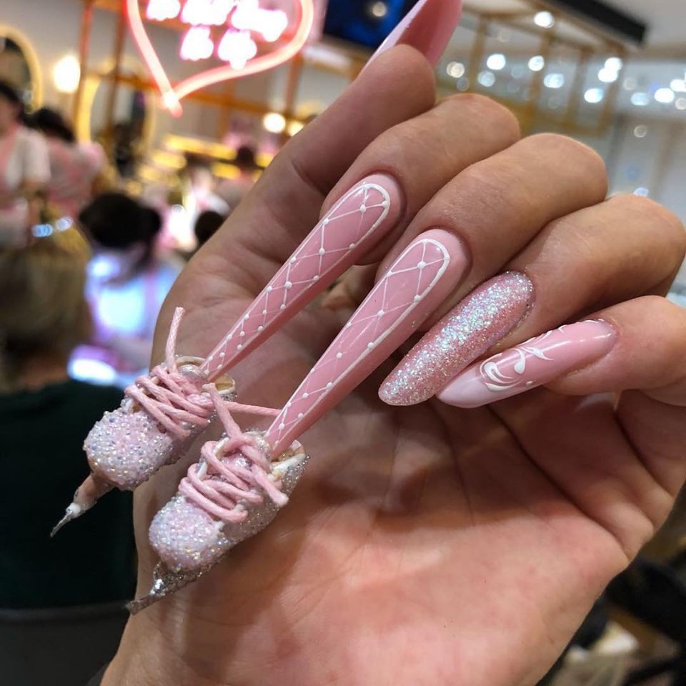 Ногти на военную тематику