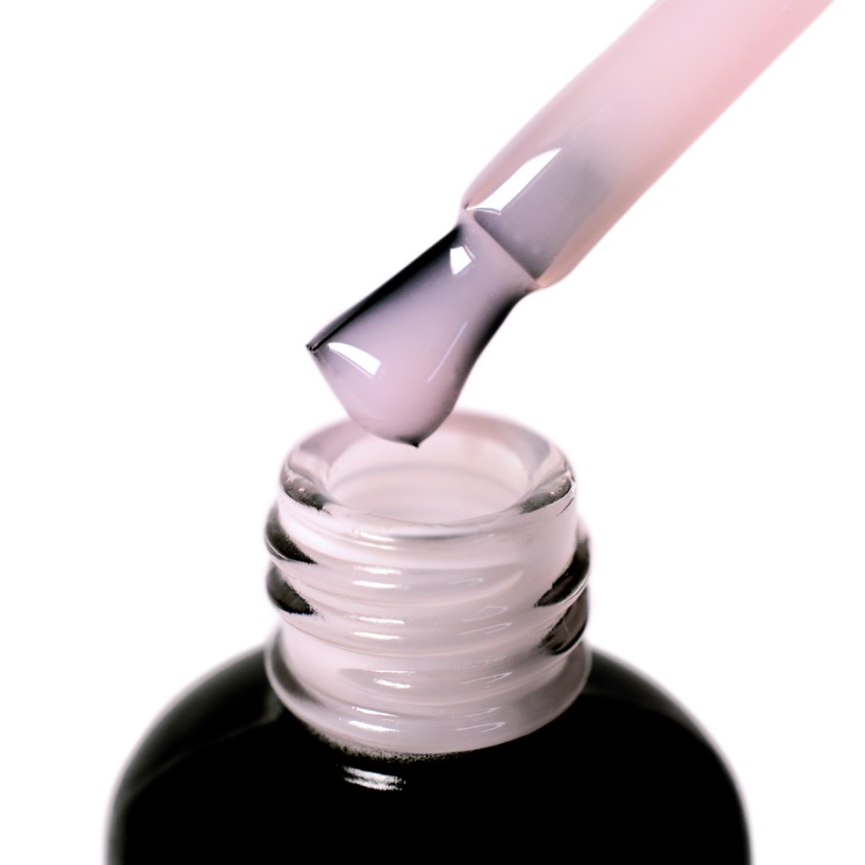 База с нейлоновыми волокнами Milk Pink Fiber Base PNB 8 мл