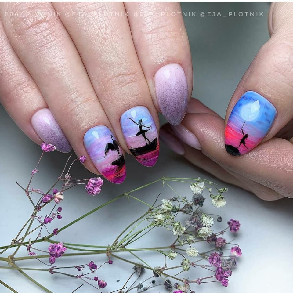 Маникюр как у Кати гуру