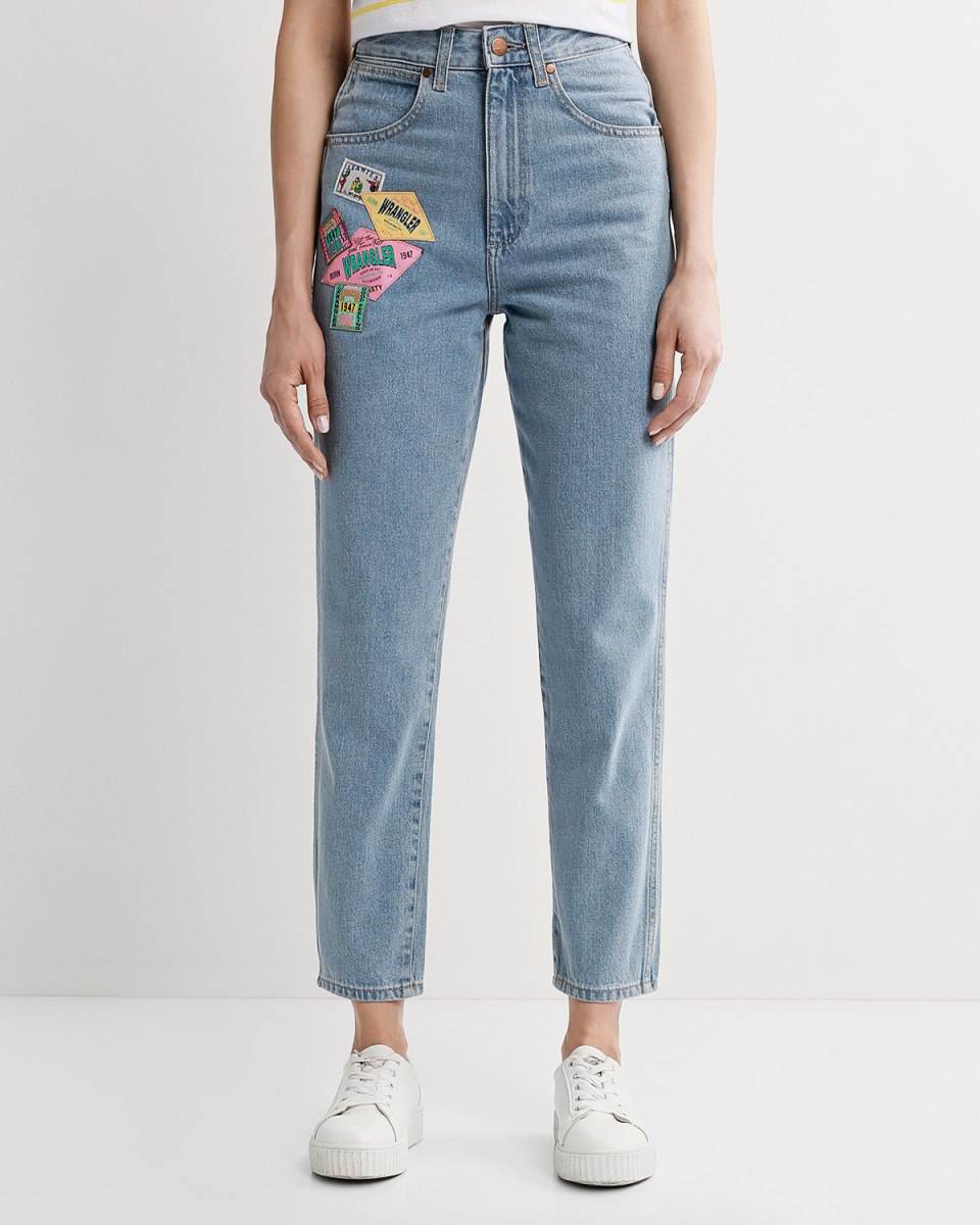 Джинсы High Rise mom Fit