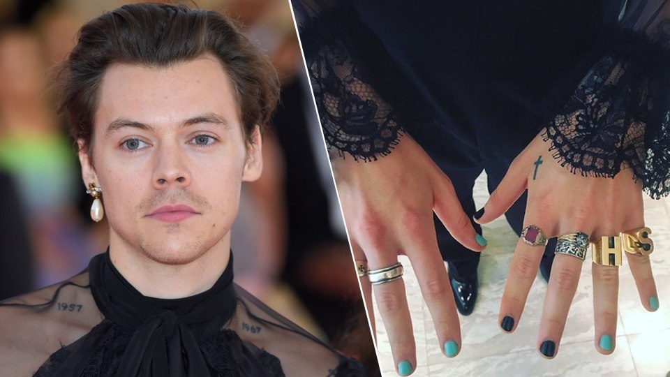 Tattoo Nails for men