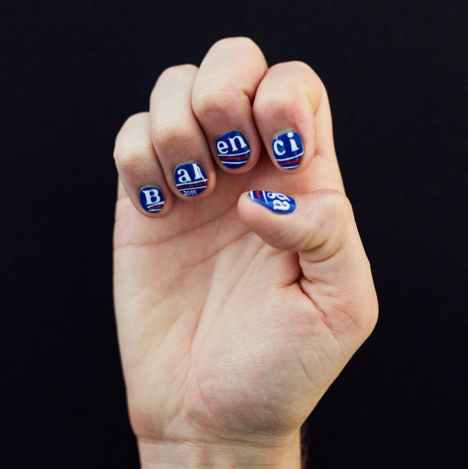 Ногти школьные бежевые