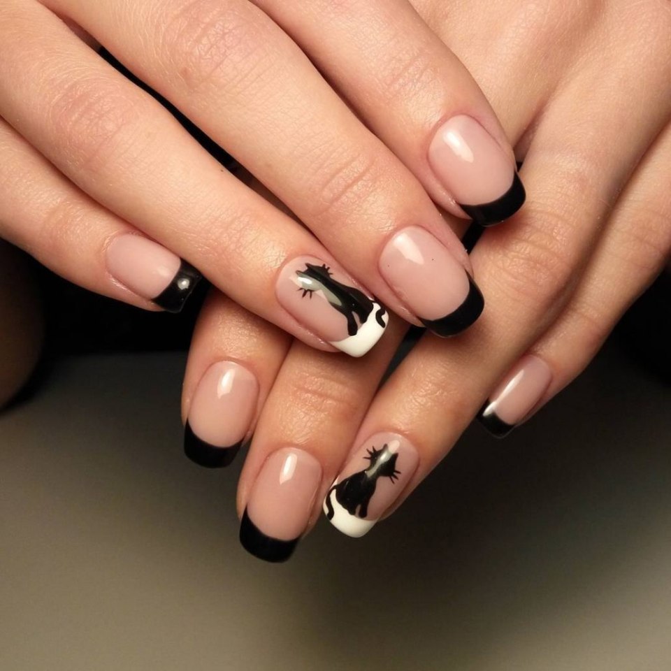 Френч на ногтях