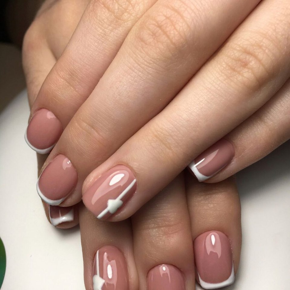 Нежный маникюр