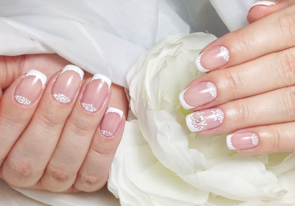 Красивые квадратные ногти