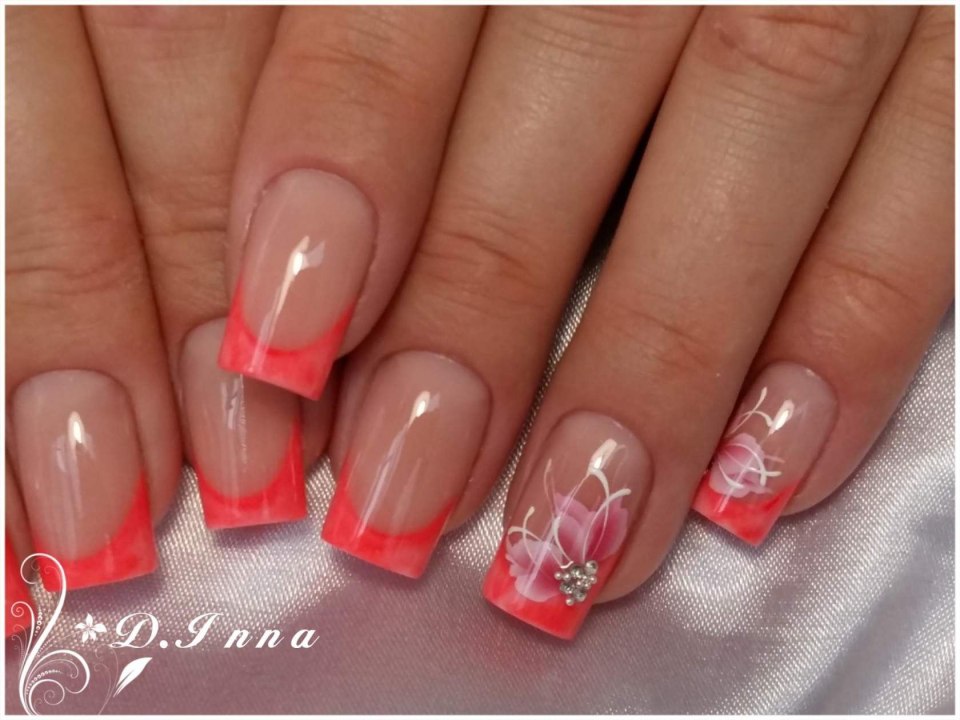 Красный френч с бантиком