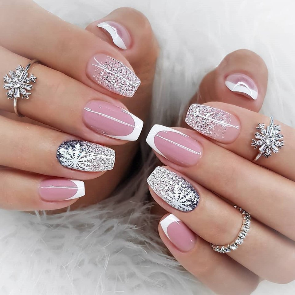 Выкладной френч белый