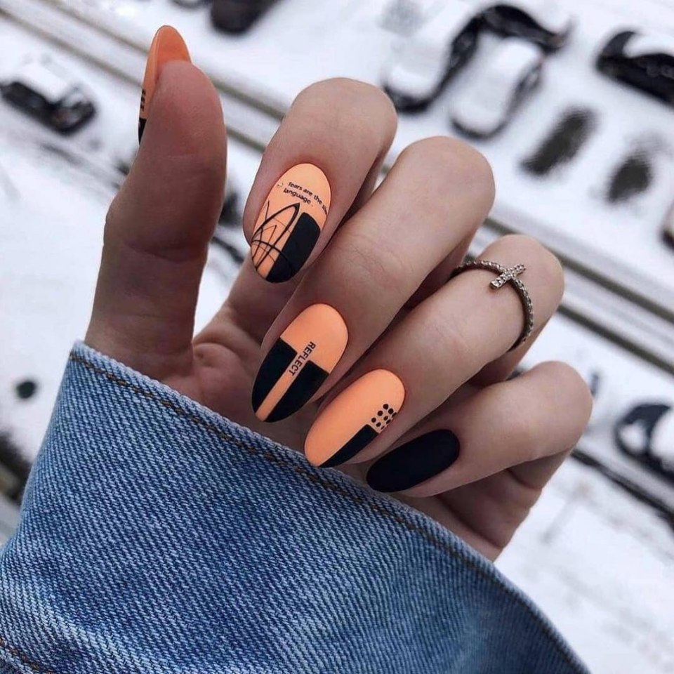 Крутые короткие ногти
