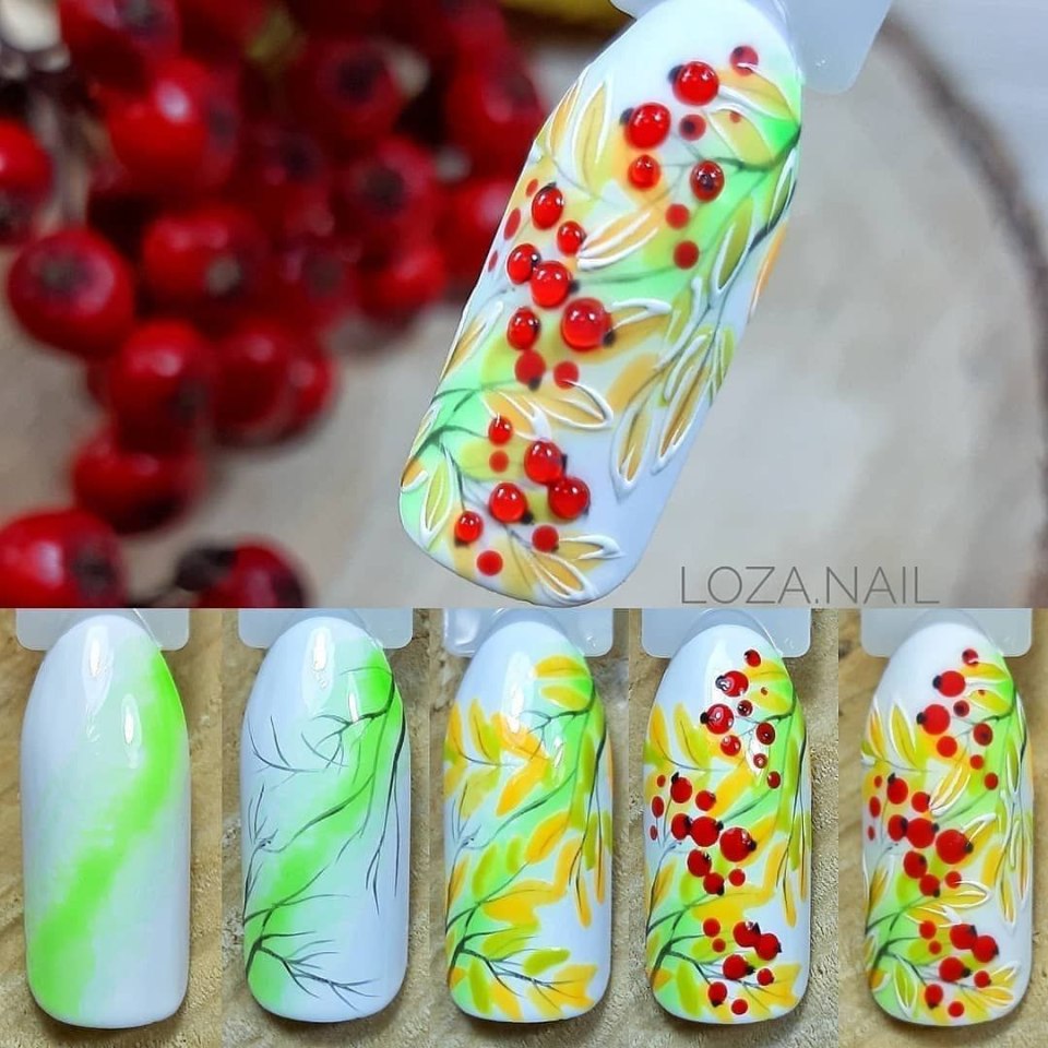 Осенний маникюр Марина дезинг