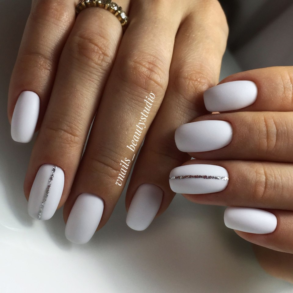 Овальная форма ногтей