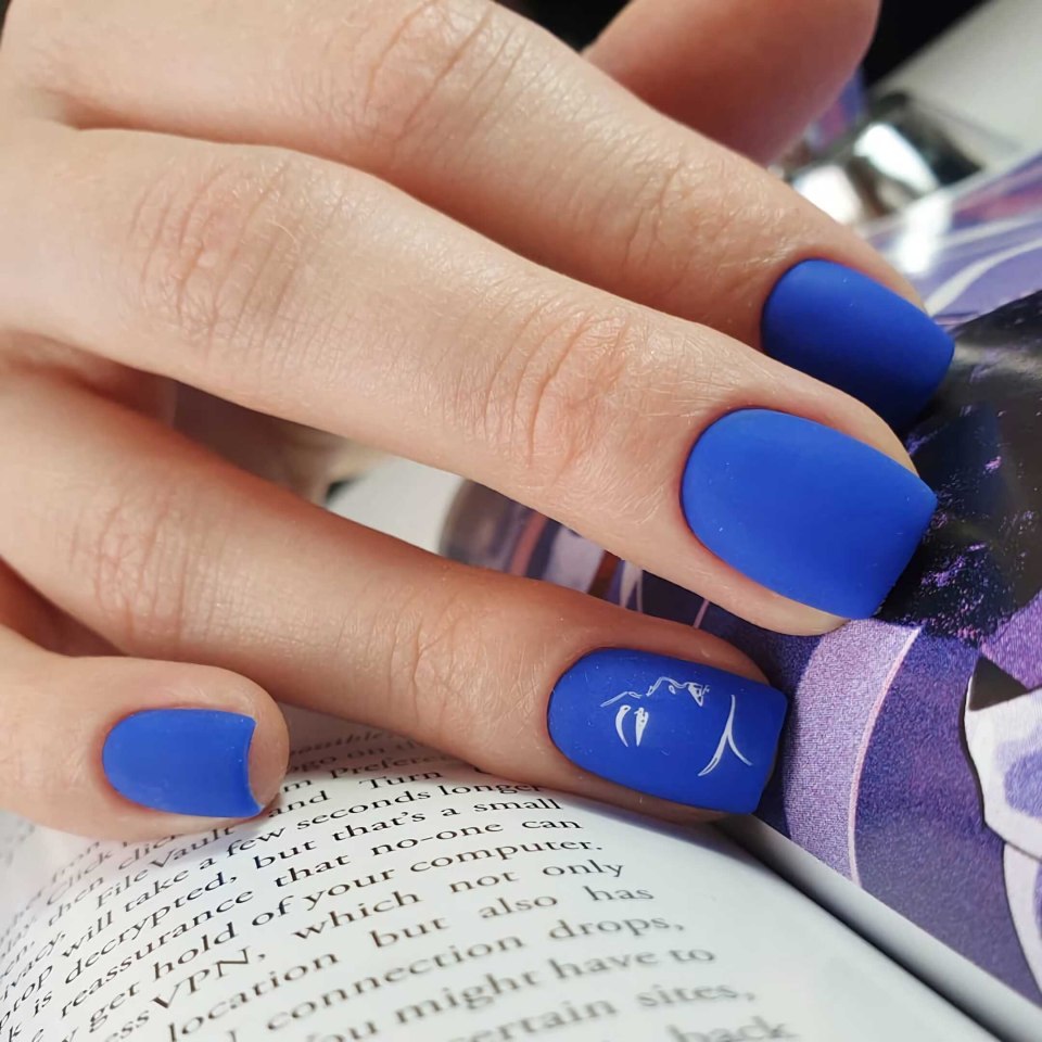 Маникюр с мишками