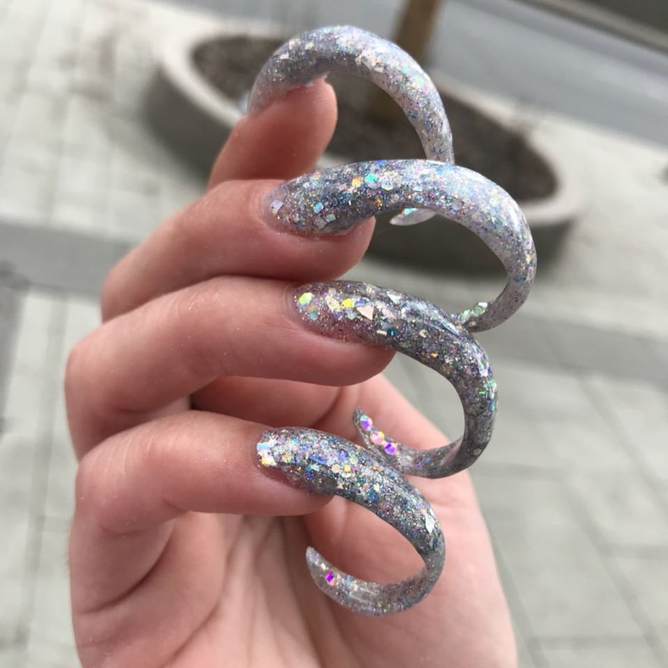 Самый ужасный маникюр гель лаком