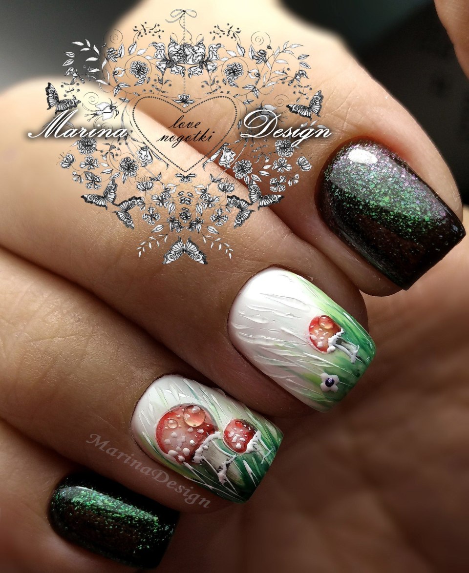 Марина дезинг ногти
