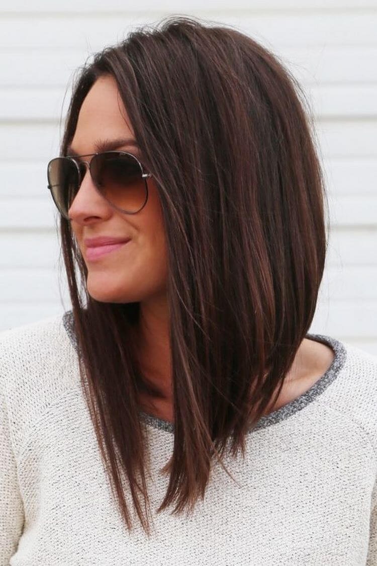 Стрижка Lob long-Bob