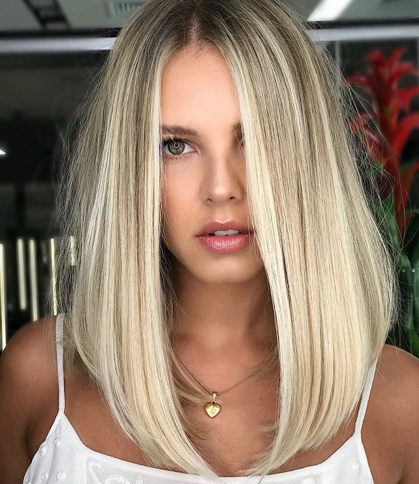 Стрижка Lob long-Bob