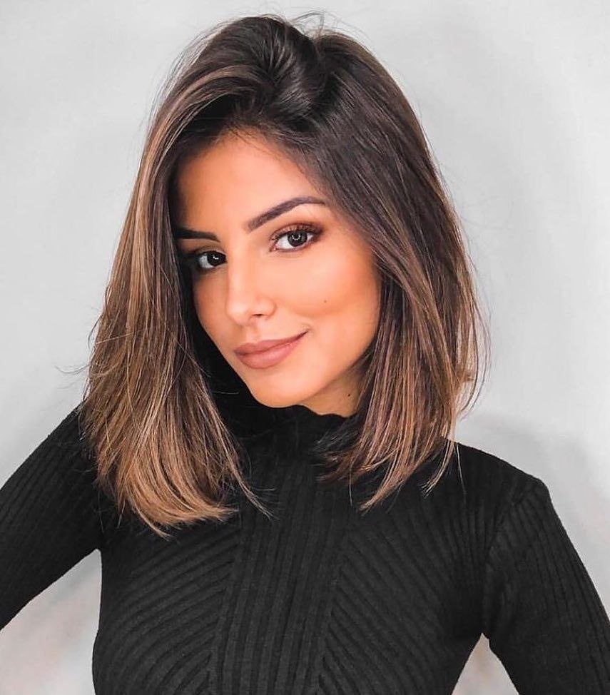 Хелен Кристенсен с челкой