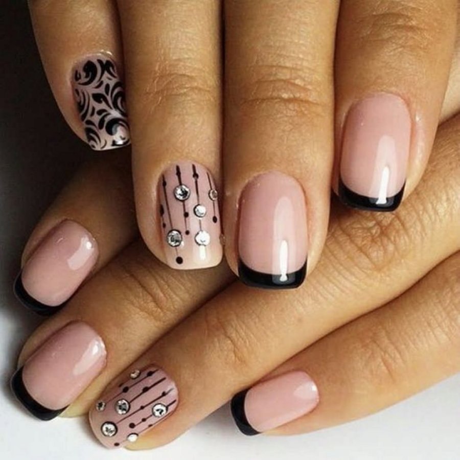 Маникюр френч 2018 модные тенденции фото