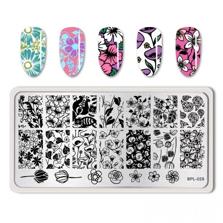 Born pretty пластина BP-l019