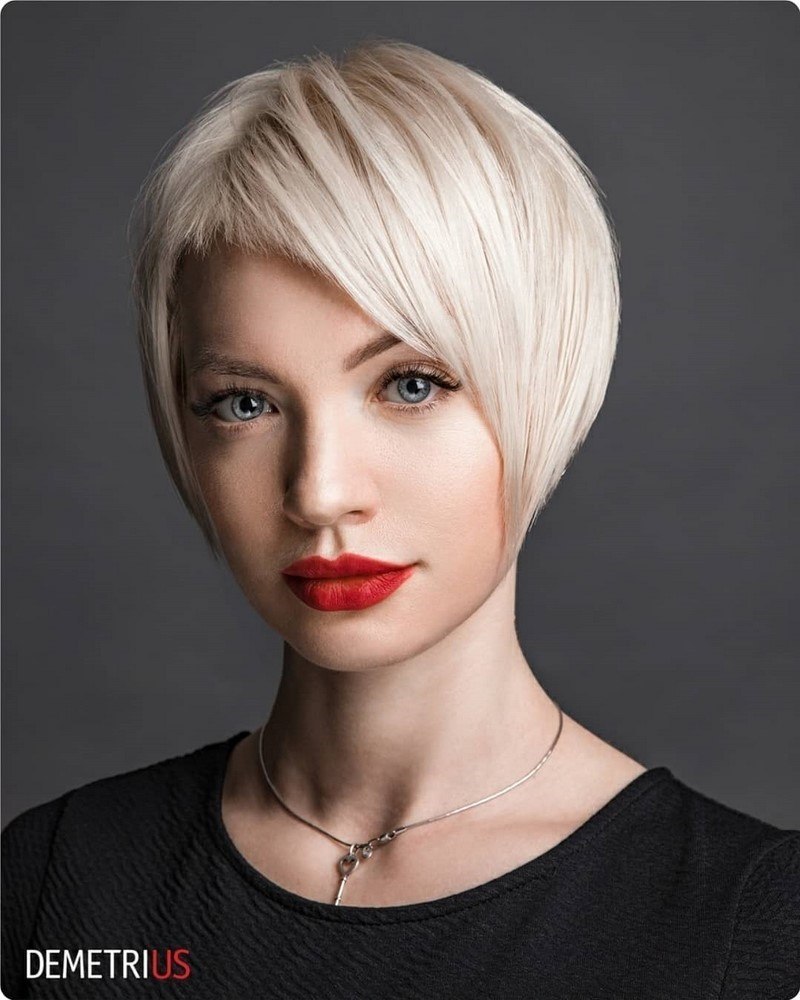 Стрижки Гарсон Боб