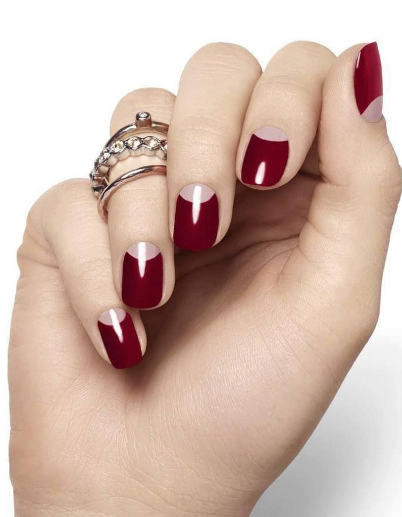 Модные матовые ногти