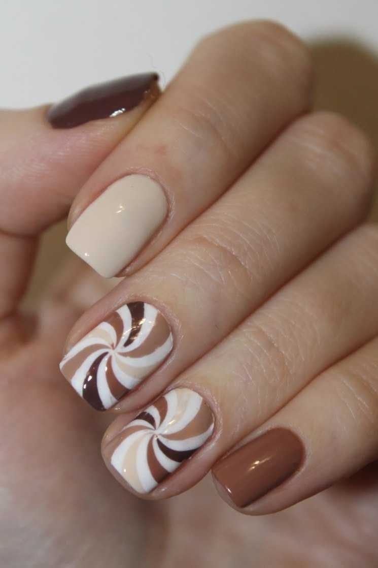 Кофейный маникюр