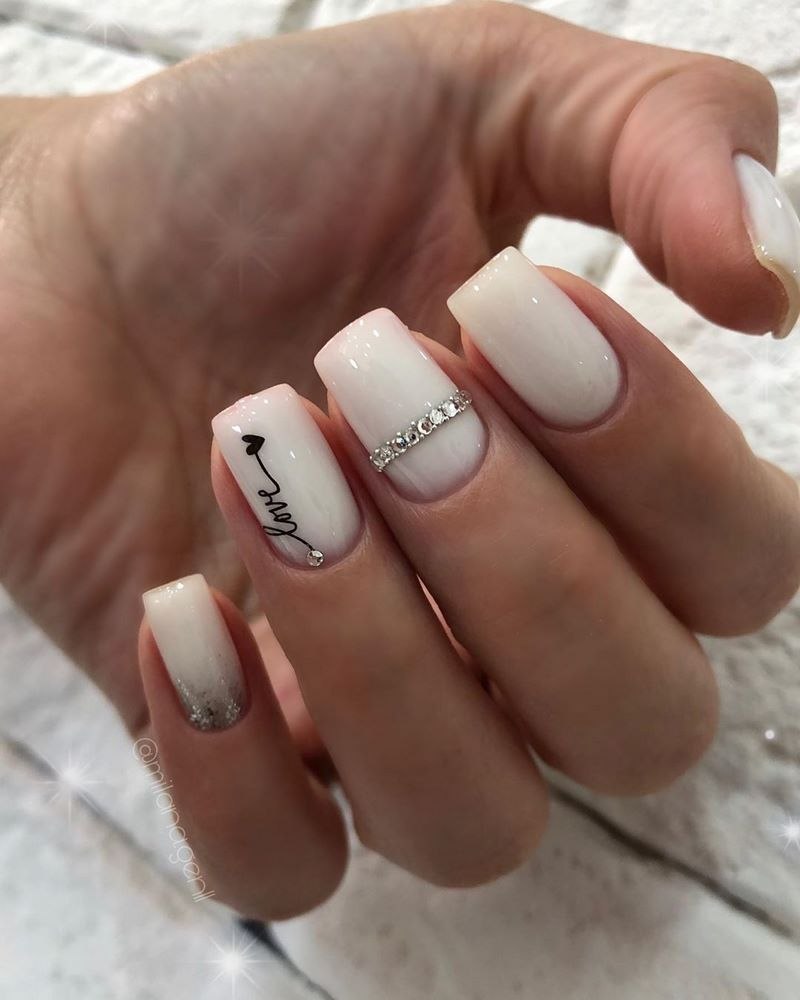 Дизайн ногтей нюд