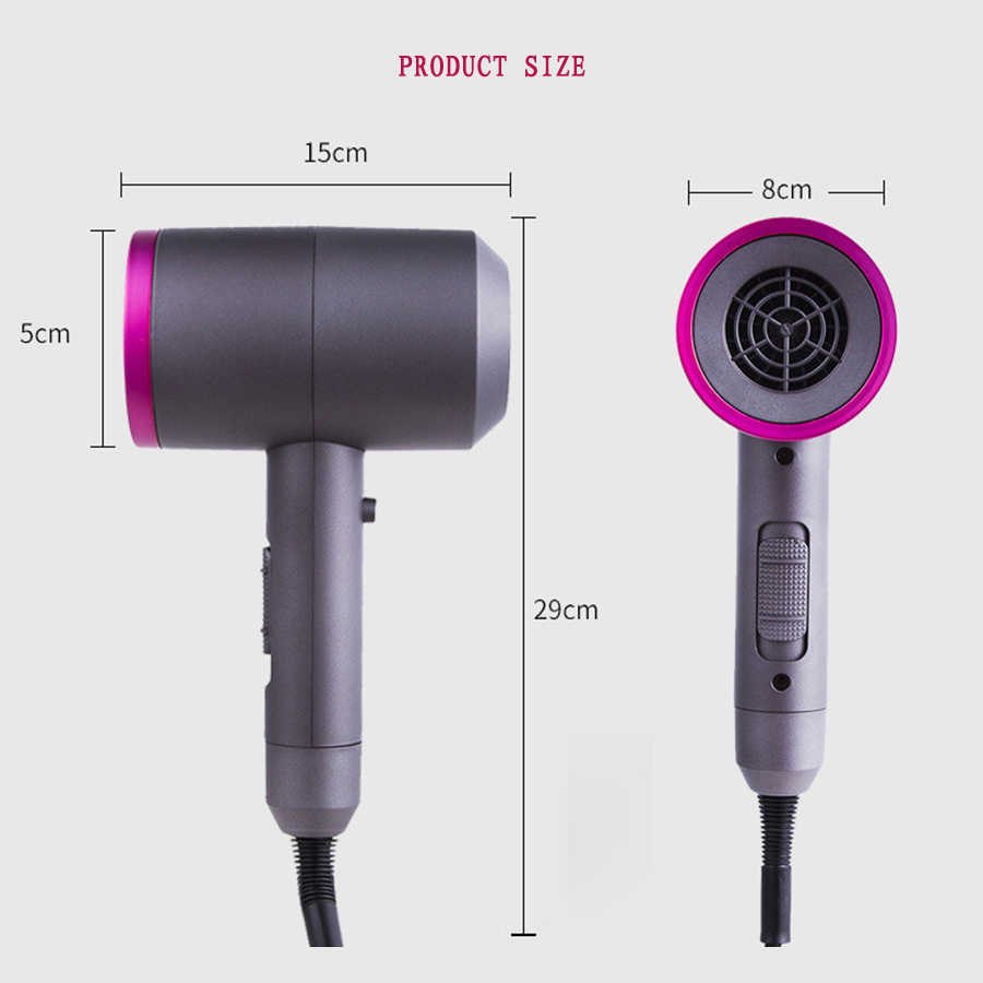 Фен профессиональный "Mark Shmidt 8862 Dark Magenta