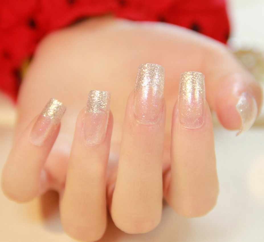 Прозрачные ногти
