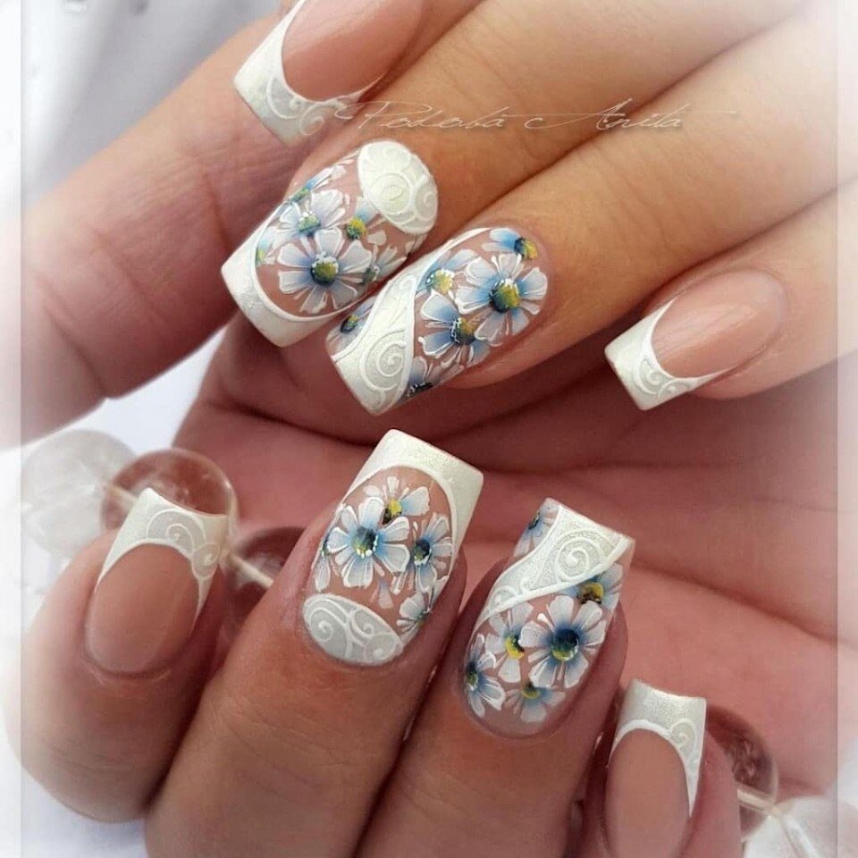 Маникюр плавание