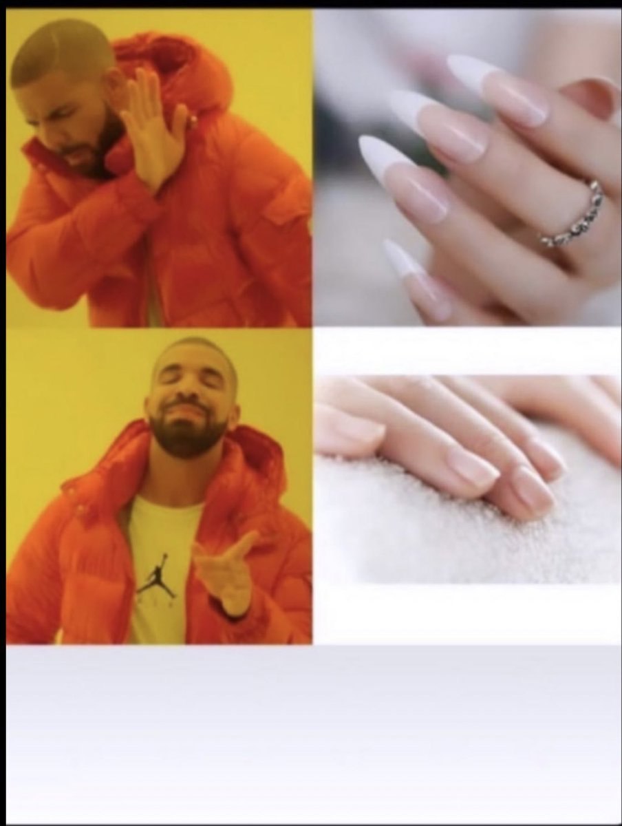 Мемы про ногти и маникюр
