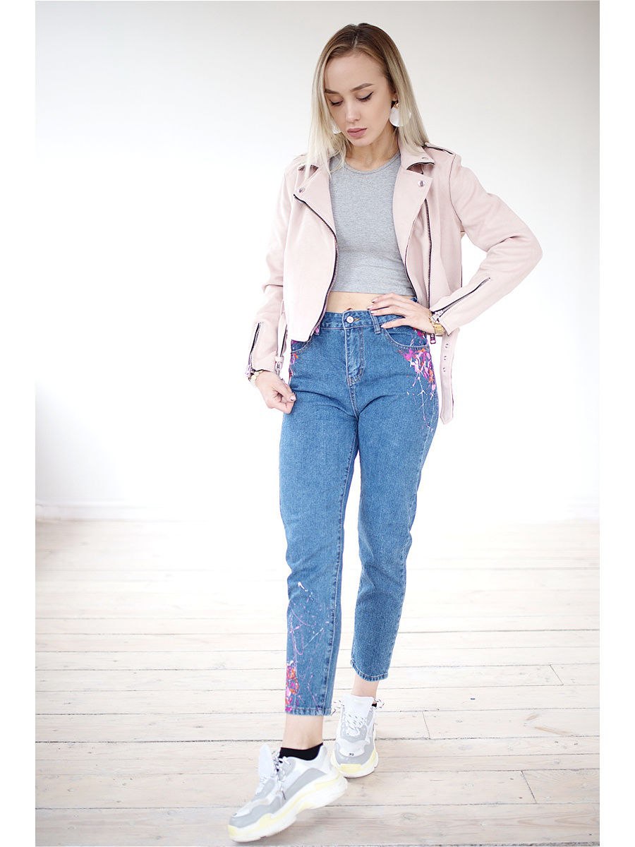 Джинсы mom Topshop