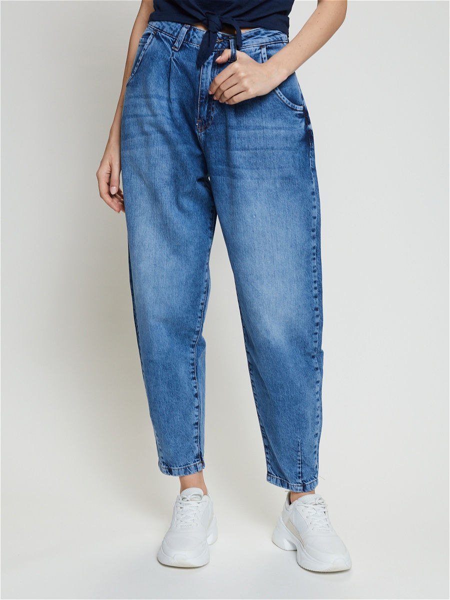 Джинсы Vintage Fit High Waist Denim