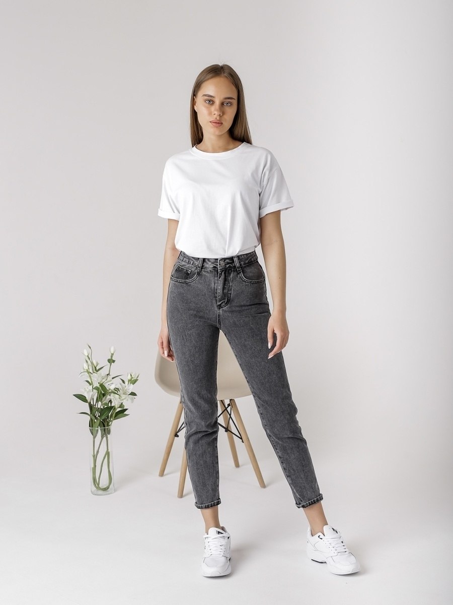 Джинсы женские Pull and Bear mom Fit